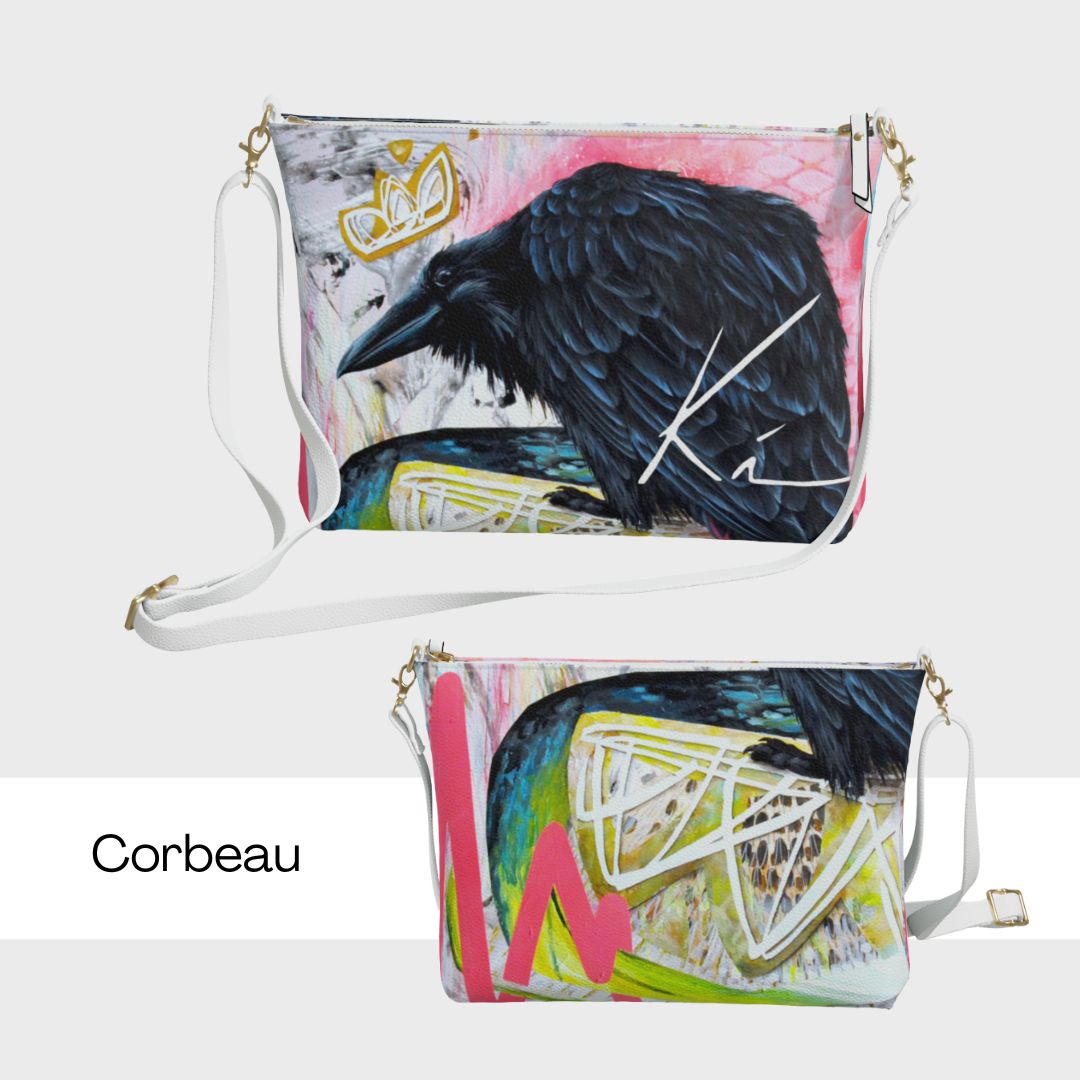 Sac Bandoulière Ajustable en Cuir Vegan - PRÉVENTE