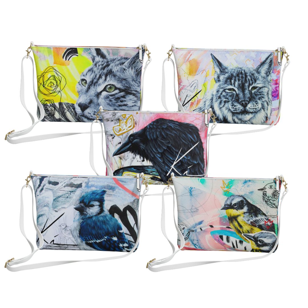Sac Bandoulière Ajustable en Cuir Vegan - PRÉVENTE