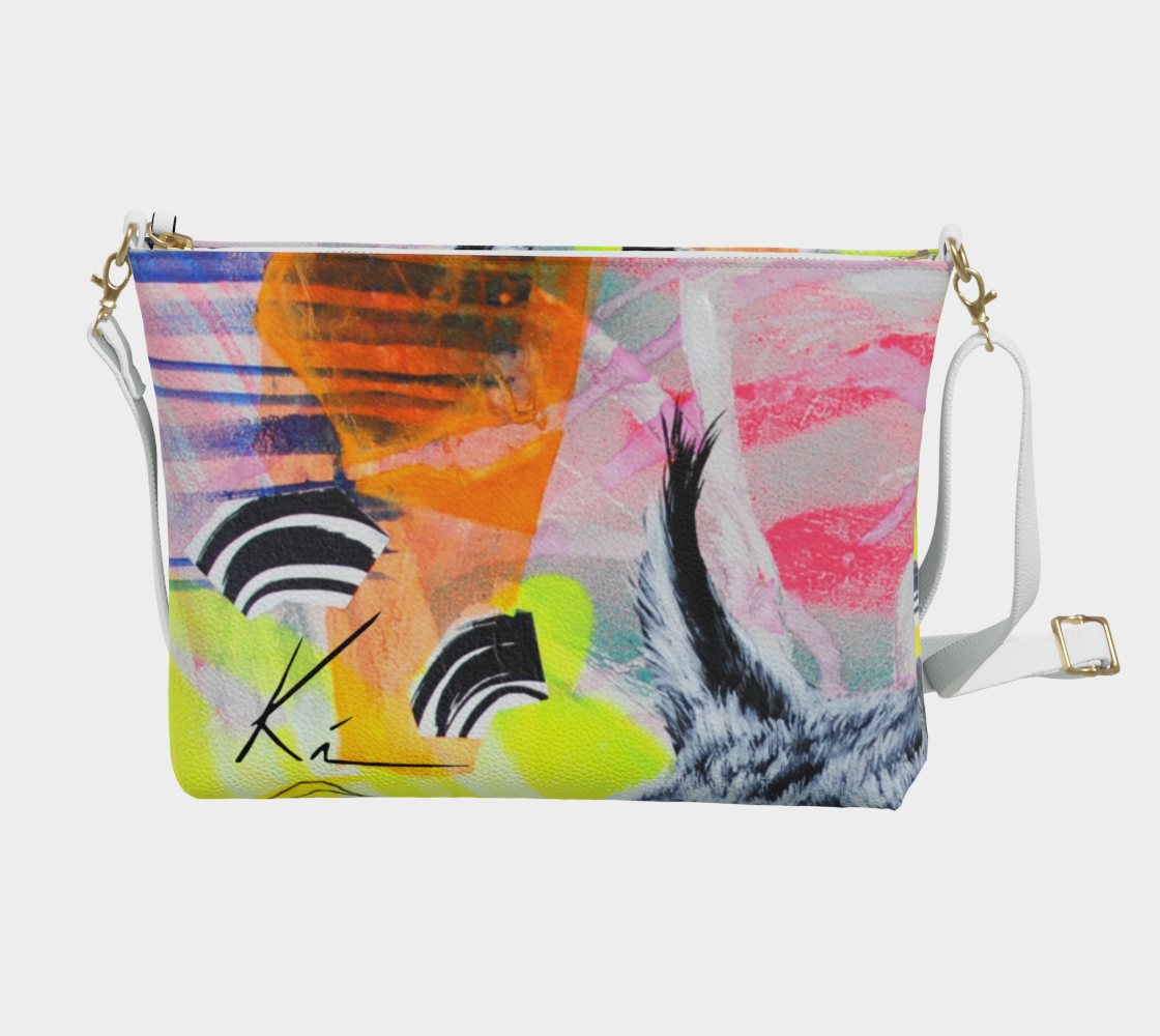 Sac Bandoulière Ajustable en Cuir Vegan - LYNX