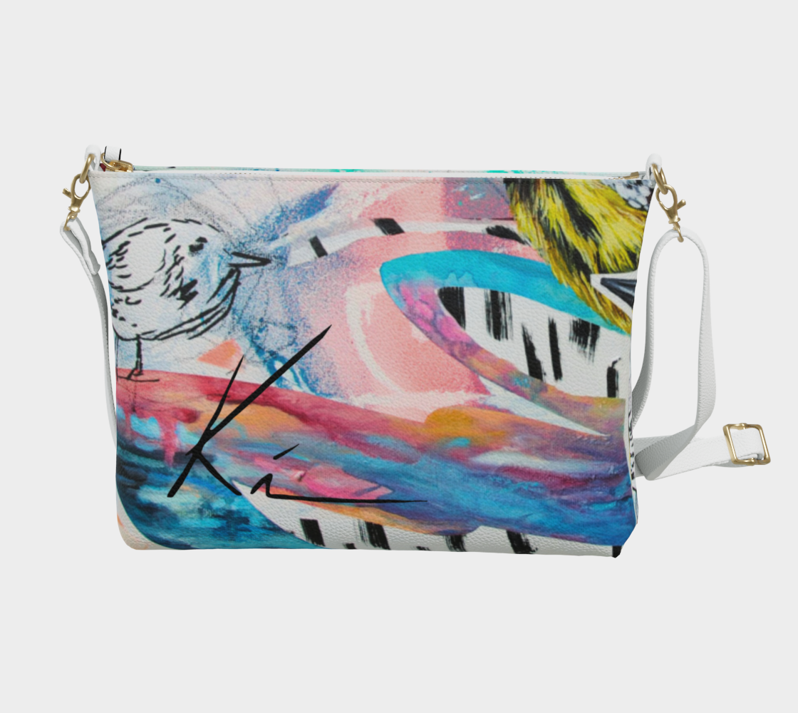 Sac Bandoulière Ajustable en Cuir Vegan - PARULINE